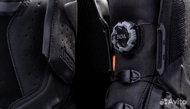 Мотоботы Icon Alcan WP CE кожаные черные