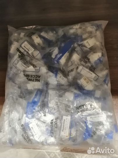 Модуль Hyperline KJ2-8P8C-C5e-90-WH