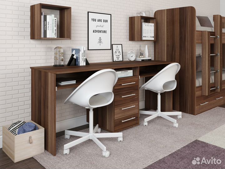 Письменный стол для двоих Лаворо