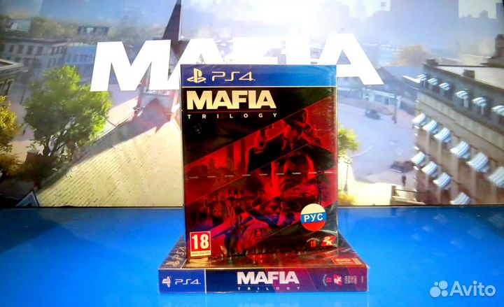 Mafia: Trilogy (3 части - 3 диска) PS4 / PS5