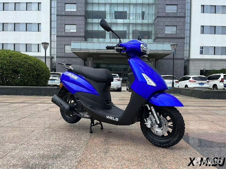 Скутер Wels XG 50(80)сс синий