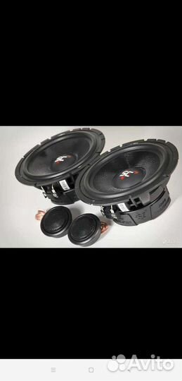 Мидбасы акустика 2-х компонентная коаксиальная