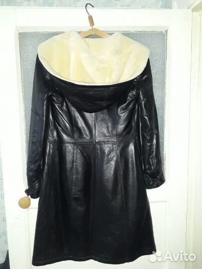 Пальто дублёнка