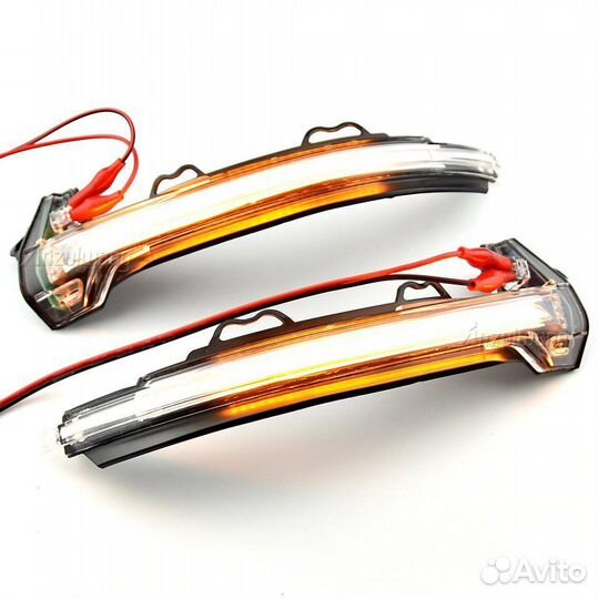 Динамический поворотник на зеркала Audi A4 A5