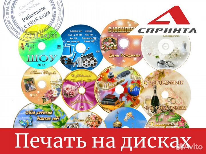 Печать на дисках