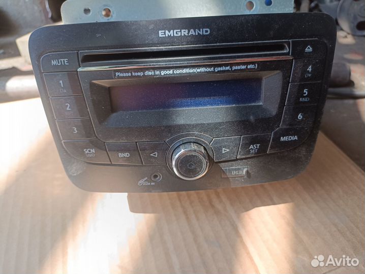 Магнитола Geely Emgrand EC7