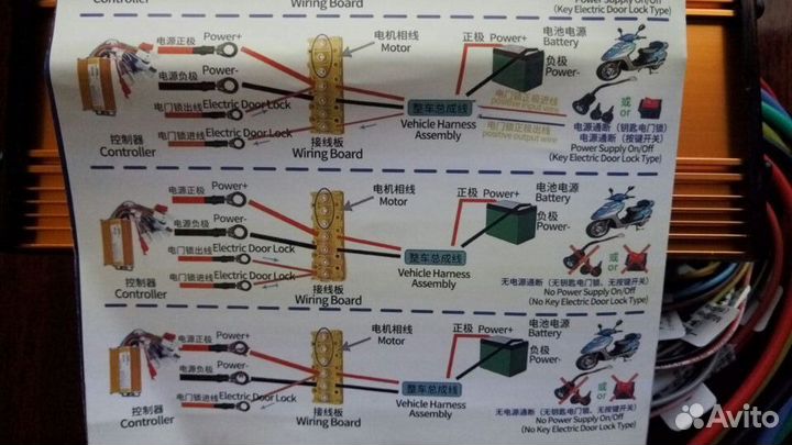 Контроллер синусный jrahk для электровелосипеда