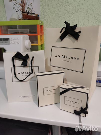 Jo malone коробки и пакеты