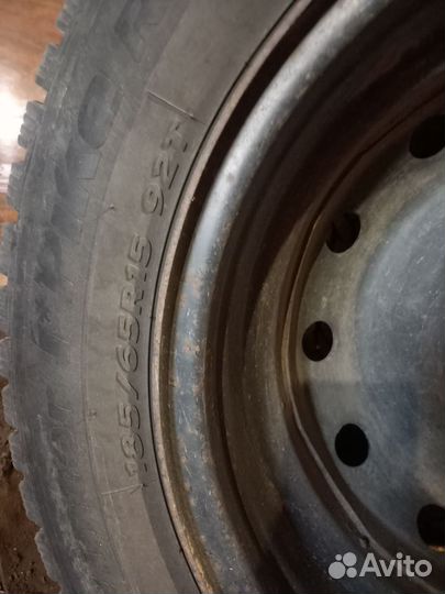 R15 Hankook Winter I'Pike 185/65, PCD 4x100 DIA 54.1