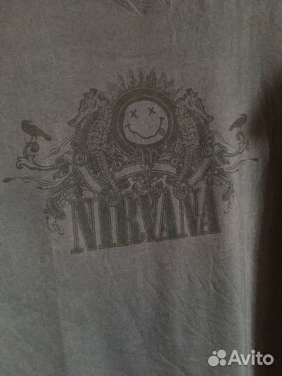 Футболка мерч Nirvana