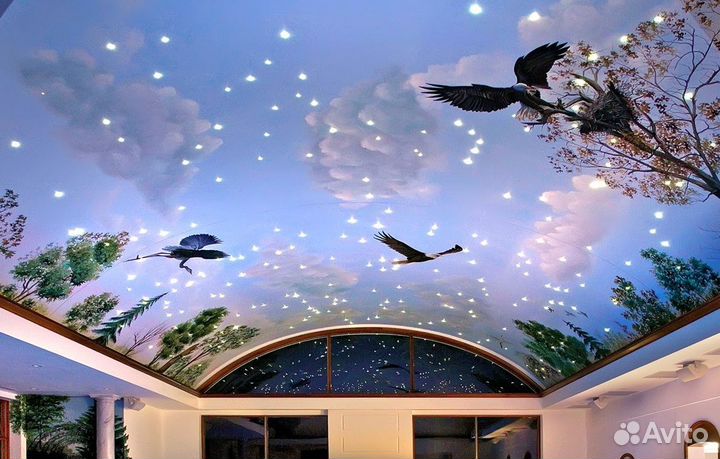 Натяжные потолки