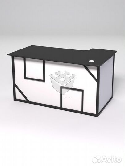 Стол эргономичный офисный сэ-19А (левосторонний) &