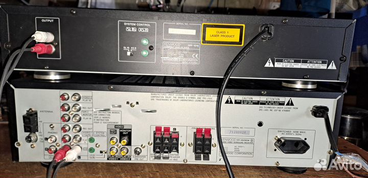 Kenwood Ресивер и CD Player