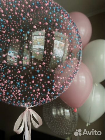 Воздушные шары с гелием, воздухом