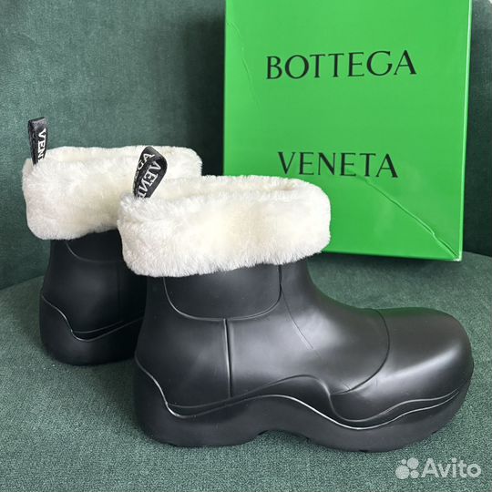 Bottega Veneta bv puddle резиновые сапоги