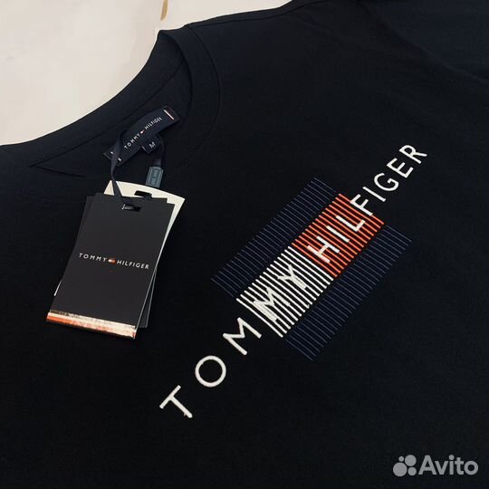 Футболка Tommy Hilfiger вышивка