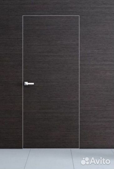 Скрытые двери под отделку