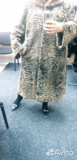 Шуба каракульча 56-58
