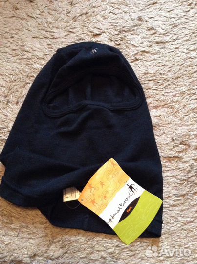 Балаклава из шерсти мэрино. Smartwool