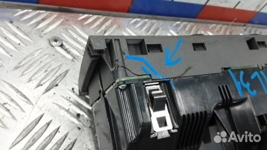 Блок управления печки и климат-контроля audi A6 C6