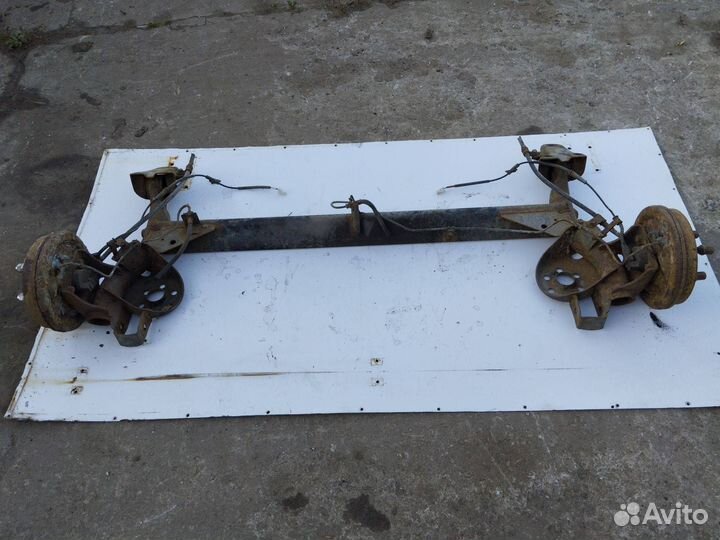 Балка задняя Hyundai Getz hyundai