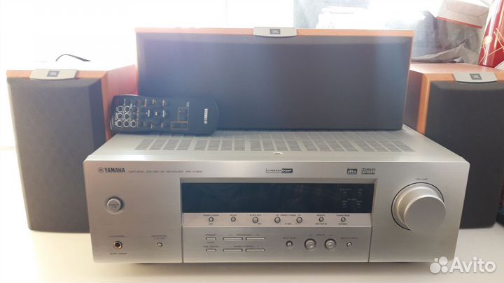 Ресивер yamaha rx v359, акустика 5:1JBI