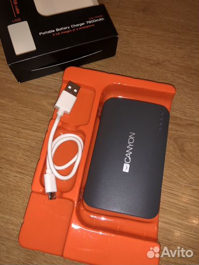 Внешний аккумулятор для телефона Canyon CNE-CPB78