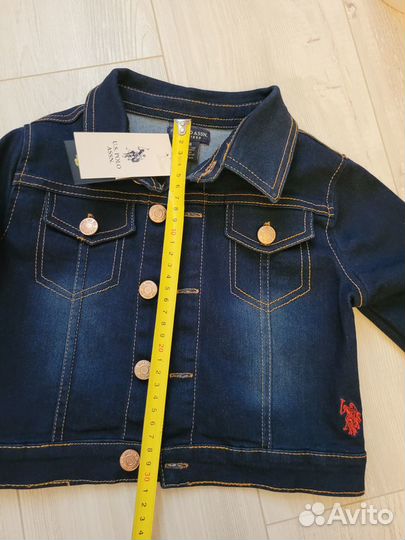 Куртка джинсовая и платье US Polo Assn