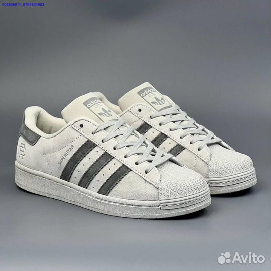 Кроссовки Adidas Superstar Grey