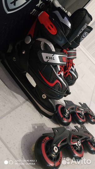 Коньки-ролики новые 26-29