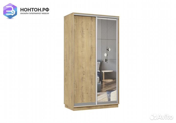 Шкаф-купе двухдверный Саргас бунратти