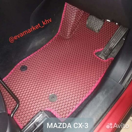 Комплект ковриков эва EVA на Mazda CX-3