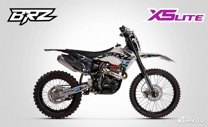 Мотоцикл BRZ X5lite 250cc (2023) White