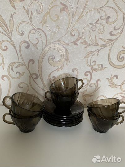 Чашка чайная, кофейная с блюдцем