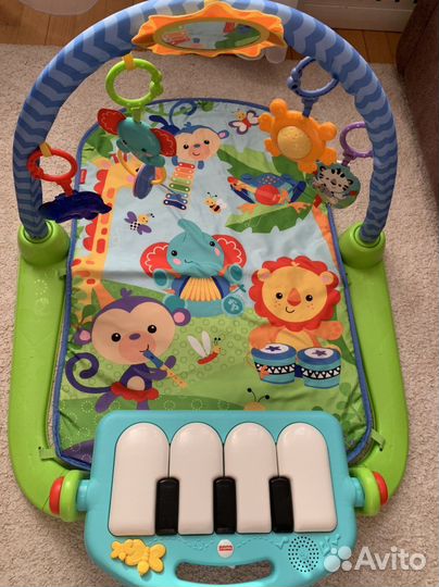 Детский игровой развивающий коврик FisherPrice