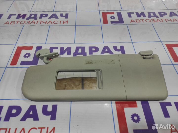 Козырек солнцезащитный передний левый Skoda Octavi