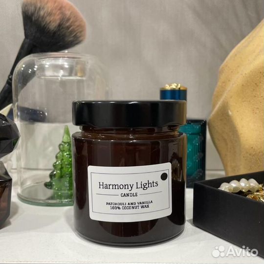 Аромасвеча ручной работы 