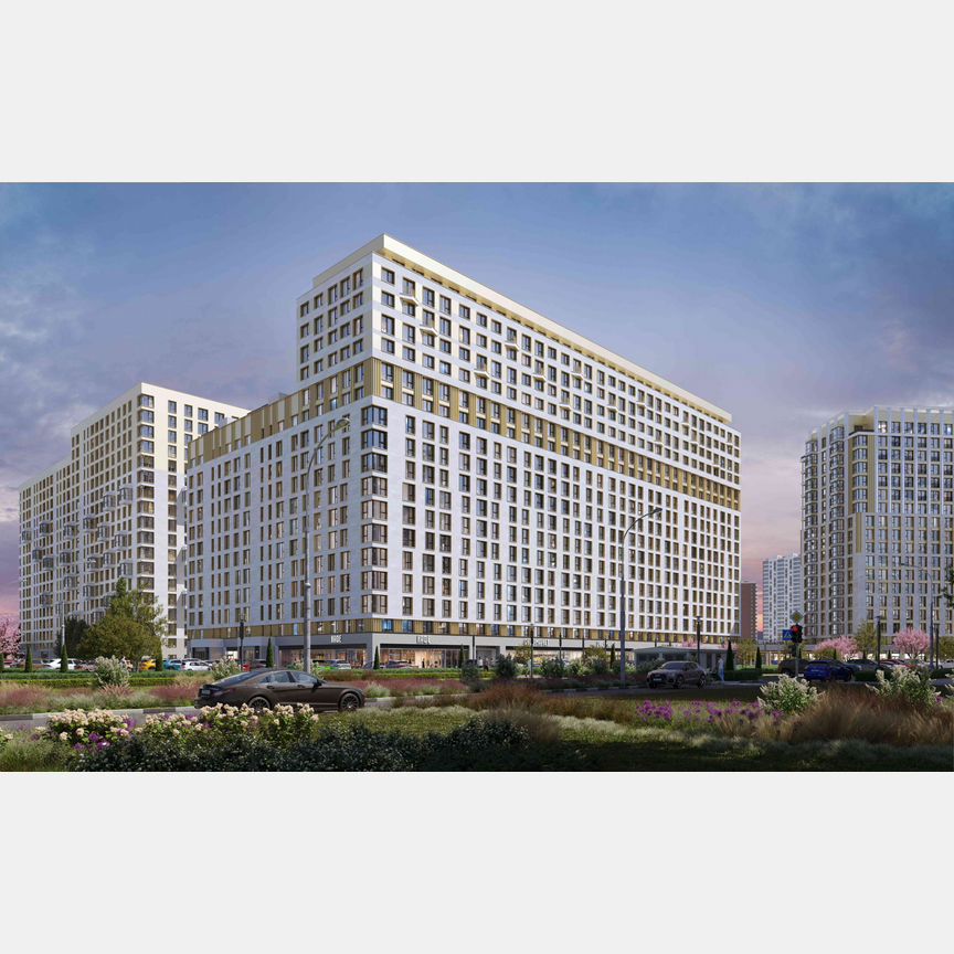 1-к. квартира, 39,6 м², 2/18 эт.