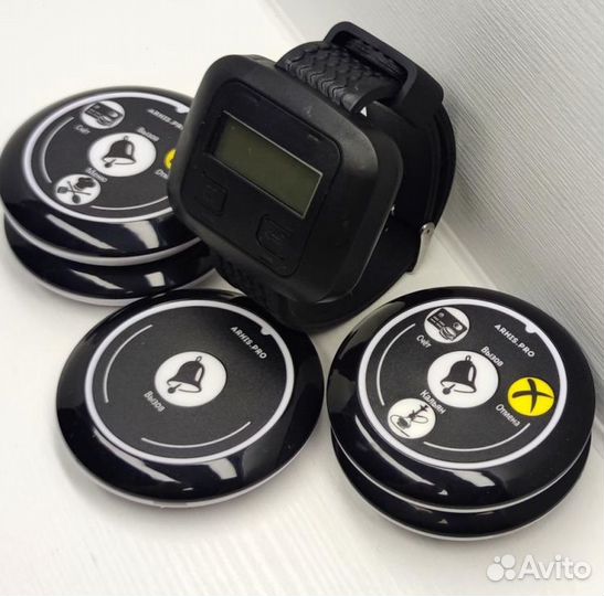 Кнопка вызова мед персонала, врача и часы пейджер