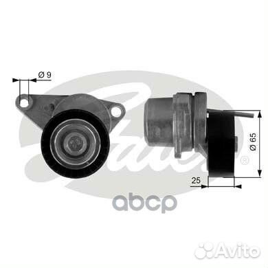 Ролик натяжной привода вспомогательных агрегато