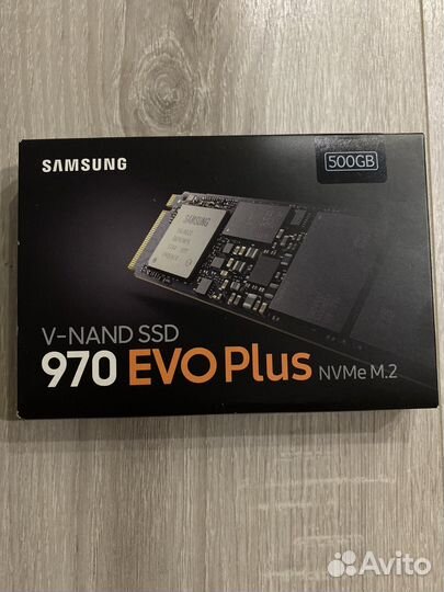 SSD M.2 накопитель Samsung 970 EVO Plus на 500 гб