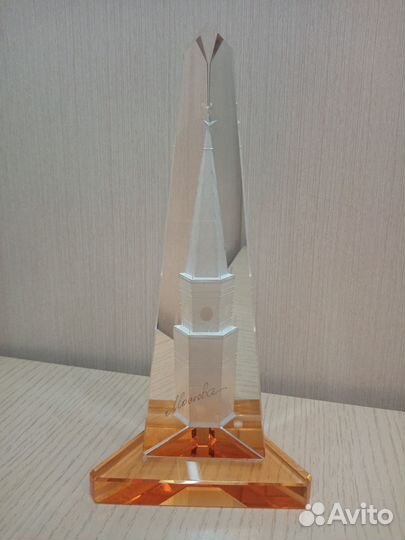 Хрустальная статуэтка кремль