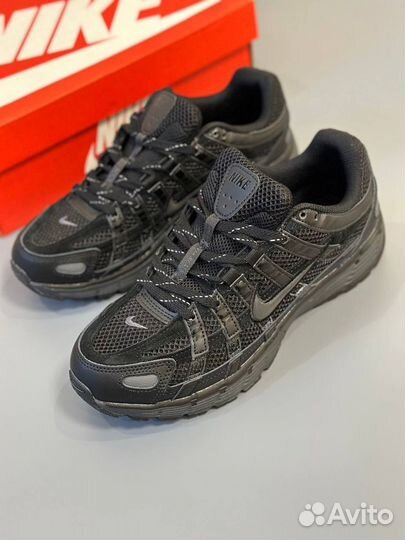 Кроссовки Nike P-6000 «Triple Black»