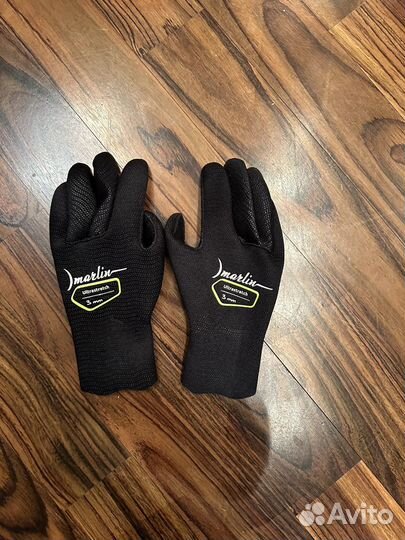 Новые неопреновые перчатки Marlin 3 мм размер М