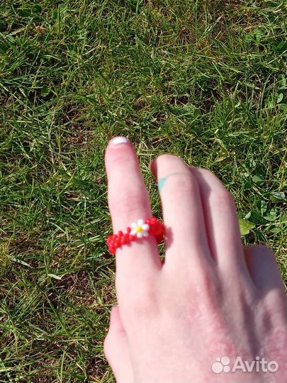 Кольца из бисера