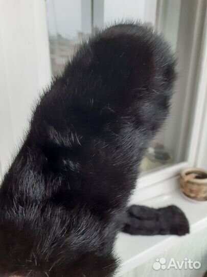 Варежки норковые