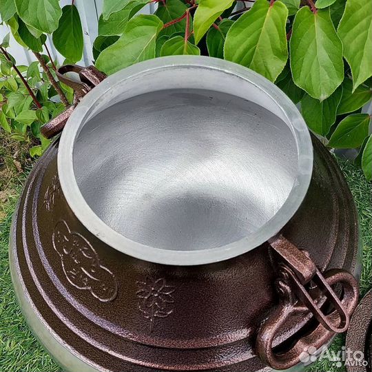 Афганский казан полированный на 15 литров
