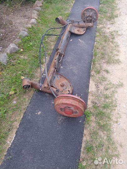 Балка задняя Рено Логан