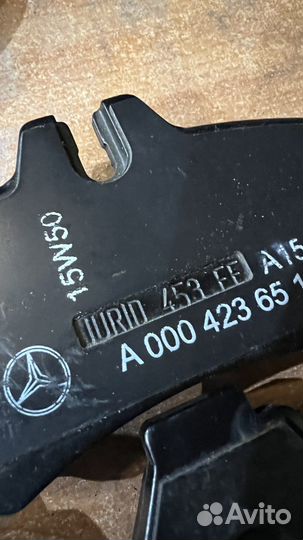 Колодки тормозные задние mercedes G-class (W463)