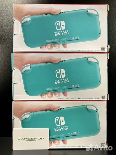 Nintendo Switch Lite (бирюзовый)